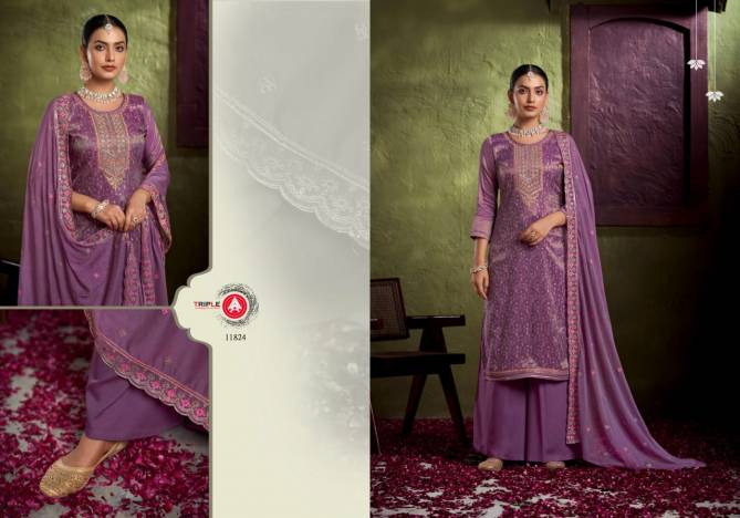 Viha Triple Aaa Minakari Work Designer Dress Material Wholesale Price In Surat